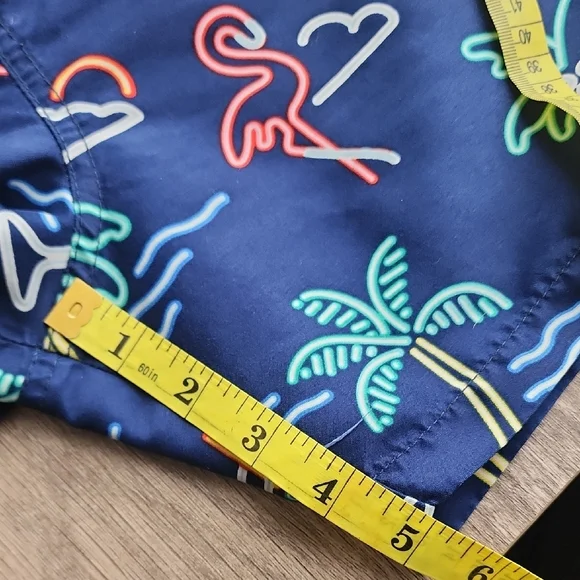 Chubbies Palm And Flamingo Patterned Swim Shorts - Picture 6 of 6